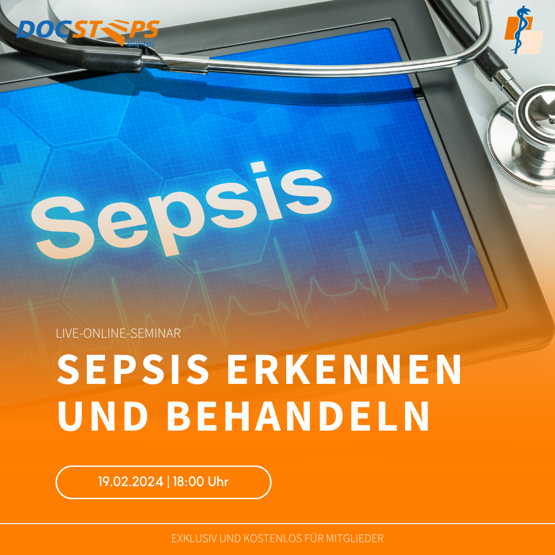 DocSteps digital: Sepsis erkennen und behandeln | Marburger Bund Hessen